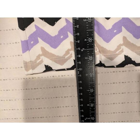 Calvin Klein Chevron Print Sleeveless Tank Top Womens Large Polyester - Picture 10 of 12